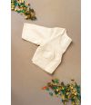 PEARL GLOW RAW SILK ALTERABLE BLOUSE