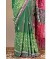 Sui-Dhaga - Pure Kantha Silk Saree