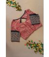 COTTON DUAL HUE ALTERABLE BLOUSE