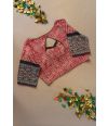 COTTON DUAL HUE ALTERABLE BLOUSE