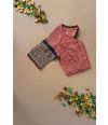 COTTON DUAL HUE ALTERABLE BLOUSE