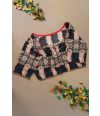 AJRAKH PRINTED COTTON ALTERABLE BLOUSE