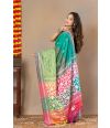 Sui-Dhaga - Pure Kantha Silk Saree