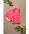 COTTON BASE PRINTED ALTERABLE BLOUSE