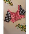 DOUBLE SHADED COTTON ALTERABLE BLOUSE