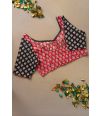 DOUBLE SHADED COTTON ALTERABLE BLOUSE