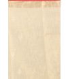 ROSE APPLIQUE WORK ON PURE LINEN DRAPE