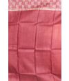 PURE TUSSAR WITH PRINTED CONTRAST BORDER 