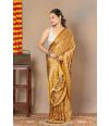 Mirror work printed modal silk