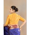 GOLD GLOW RAW SILK ALTERABLE BLOUSE