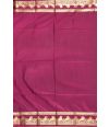 FOREST HUE ZARI GLOW SILK DRAPE