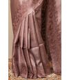 CUTWORK ON PURE TUSSAR SHINE DRAPE