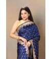 CLASSIC ZARI WORK KATAN BANARASI DRAPE