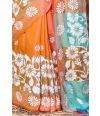 Sui-Dhaga - Pure Silk Kantha Stitch Saree