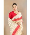 Handcrafted Lace Work Soft Dhakai