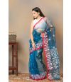 MIDNIGHT BLUE - DHAKAI MUSLIN DRAPE