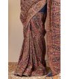 MULTI-HUED THREADWORK GEORGETTE