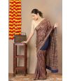 MULTI-HUED THREADWORK GEORGETTE