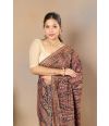 MULTI-HUED THREADWORK GEORGETTE