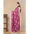ZARI EMBROIDERED CHIFFON DRAPE