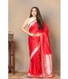 TRADITIONAL ZARI WORK KATAN BANARASI DRAPE