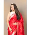 TRADITIONAL ZARI WORK KATAN BANARASI DRAPE