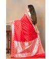 TRADITIONAL ZARI WORK KATAN BANARASI DRAPE