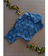 COTTON INDIGO BLOUSE