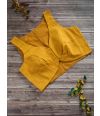 KHADI TURMERIC ALTERABLE BLOUSE