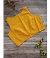 KHADI TURMERIC ALTERABLE BLOUSE