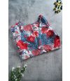 FLORAL PRINTED COTTON BLOUSE (ALTERABLE)