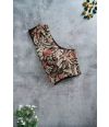Kalamkari Elegance in Black (ALTERABLE BLOUSE)