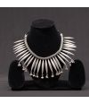 ANTIQUE SILVER NEPALI NECKPIECE