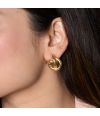 Regal Glow Stud Earrings