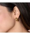 Aura Gold Hoops