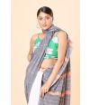 DHUSHOR SADA KHESH SAREE WITH MATCHING BLOUSE PIECE