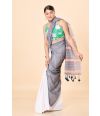 DHUSHOR SADA KHESH SAREE WITH MATCHING BLOUSE PIECE
