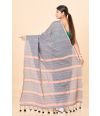 DHUSHOR SADA KHESH SAREE WITH MATCHING BLOUSE PIECE