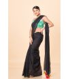 Midnight Hue Rang-Tassel Bengal Mul Cotton Saree