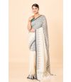 TempleSaanj Bengal Handloom Cotton Saree with matching blouse piece