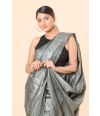 SLATE GLOW GHICHHA TUSSAR SAREE