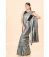 SLATE GLOW GHICHHA TUSSAR SAREE