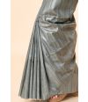 SLATE GLOW GHICHHA TUSSAR SAREE