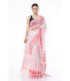 SOFT JAMDANI DHAKAI OFF WHITE BODY WITH ALL OVER MULTICOLOURED THREADWORK