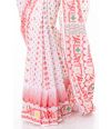 SOFT JAMDANI DHAKAI OFF WHITE BODY WITH ALL OVER MULTICOLOURED THREADWORK