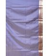BLUE & GOLD PAITHANI SILK SAREE WITH MATCHING BLOUSE PIECE