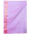 MAUVE (DUAL TONE) SILK SAREE WITH ALL OVER COPPER ZARI WORK & MATCHING BLOUSE PIECE
