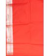 RED PAITHANI SILK SAREE WITH ZARI TEMPLE BORDER & MATCHING BLOUSE PIECE