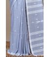 GREYISH BLUE HANDLOOM