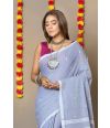 GREYISH BLUE HANDLOOM